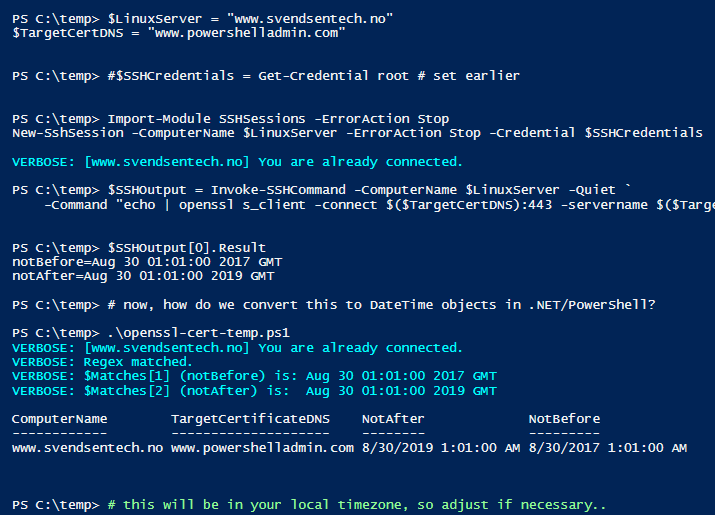 Parse openssl date output into .NET DateTime objects Svendsen Tech