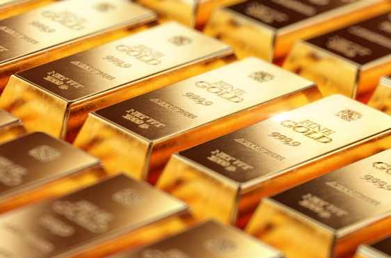 Picture of gold bars